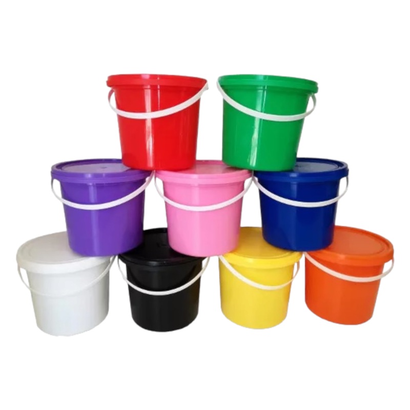 1L Plastic Bucket – Party Bucket Air Tight Lid