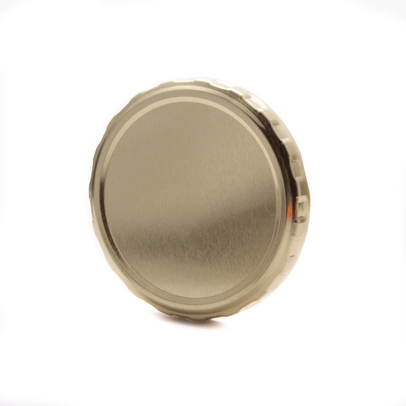 70mm Metal Twist-on Gold Lid
