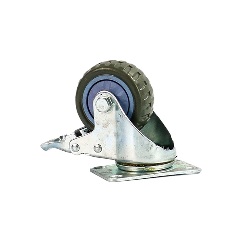Castor Wheel Single 3-Axis Move Brake