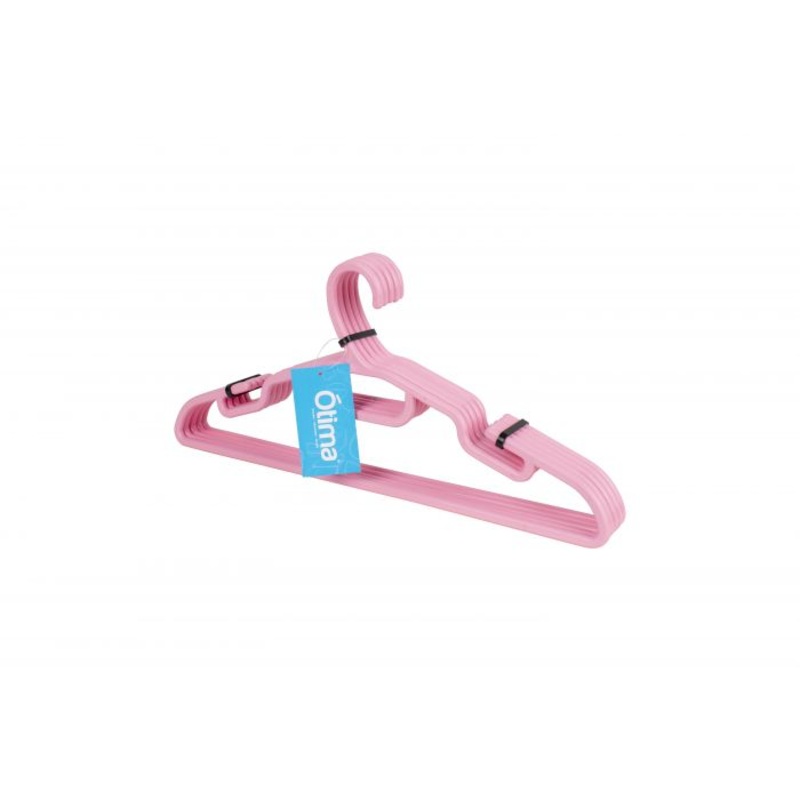Otima Clothes Hangers Plastic Virgin 40x180mm 5pack