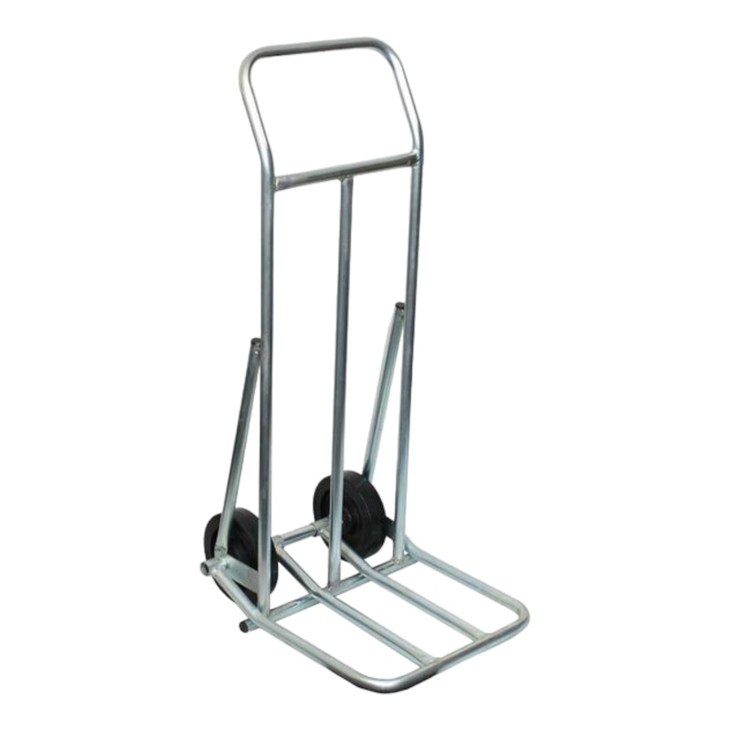 FN3 Trolley Steel Folding Nose 37cm Base Blue Powder Coated