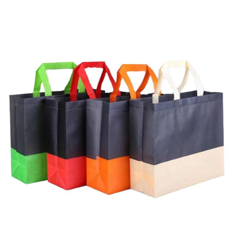 Non-Woven Boutique Tote Shopping Bag 28x32cm+11