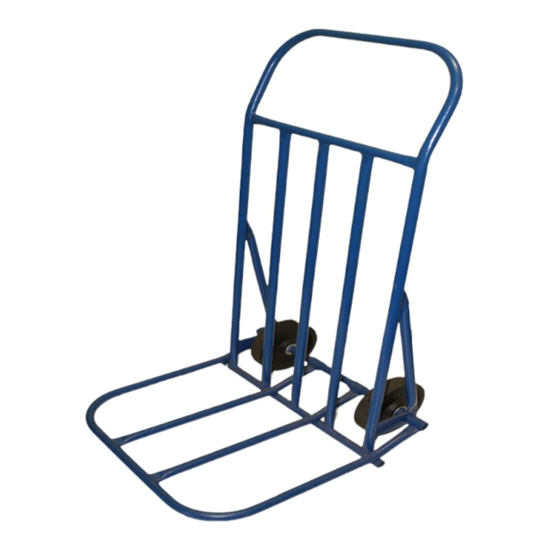 Trolley Steel Folding Nose FN2 62cm Base Blue Powder Coated