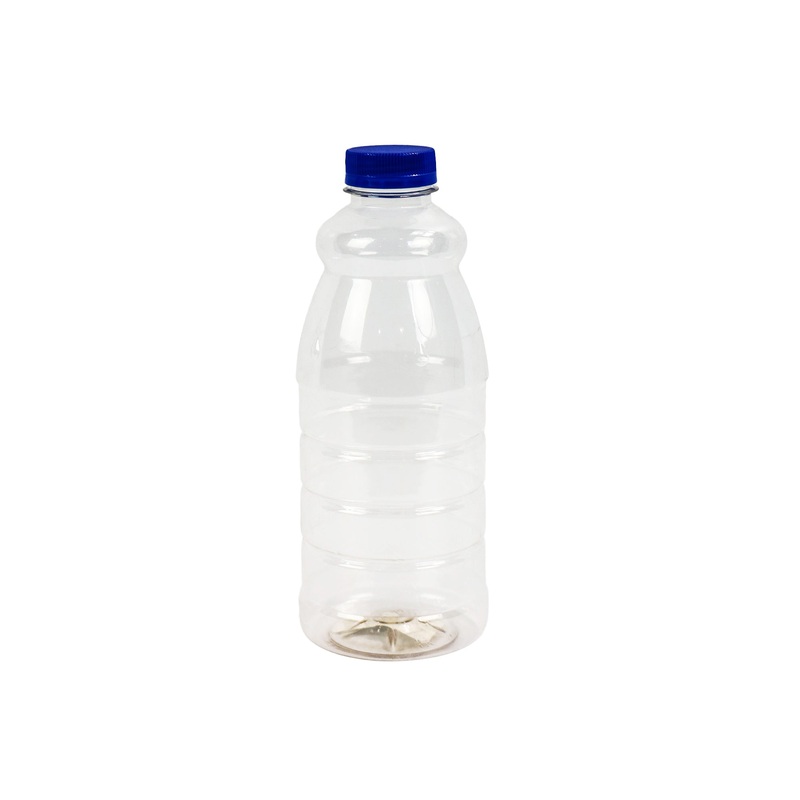 1L PET Plastic Bottle Clear with Lid