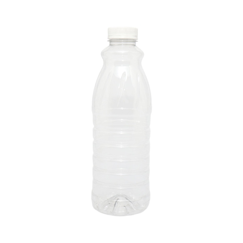1L PET Plastic Bottle Grip Design with Cap