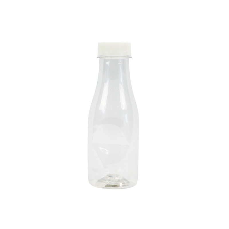 350ml PET Plastic Bottle with Clear Lid
