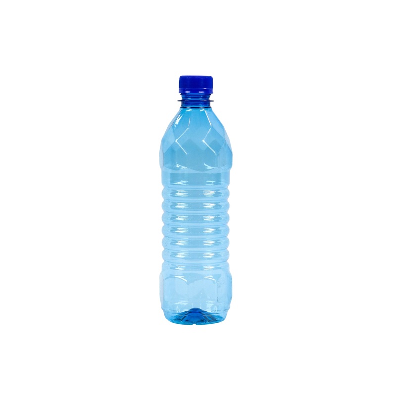 500ml PET Plastic Water Bottle Diamond Blue – BOT082