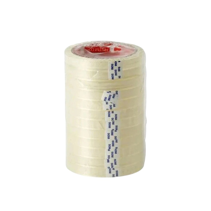 Buff Packaging Tape Clear Sellotape 12mmx33m Large Core 12pack