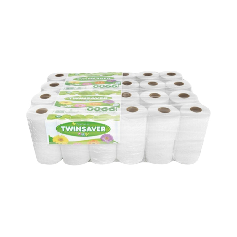 Twinsaver Toilet Paper Rolls 1-Ply 500-Sheets 48-Rolls 0171