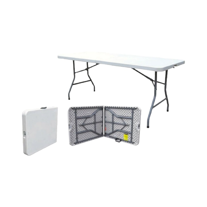 1.2m Folding Trestle Table 4ft White