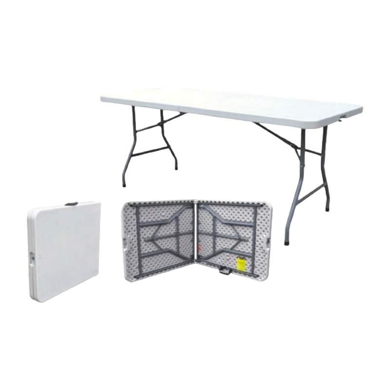 1.5m Folding Trestle Table 5ft White