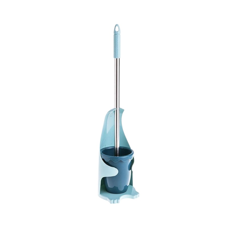 Plastic Toilet Brush & Holder Set 404