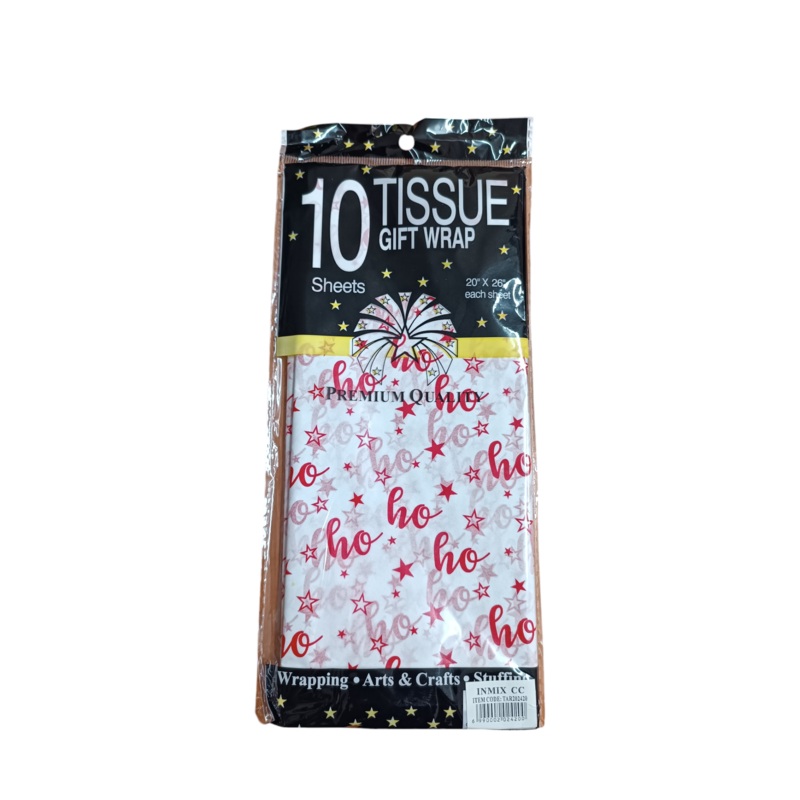 Tissue Gift Wrap Paper 50.8x66cm 10pcs