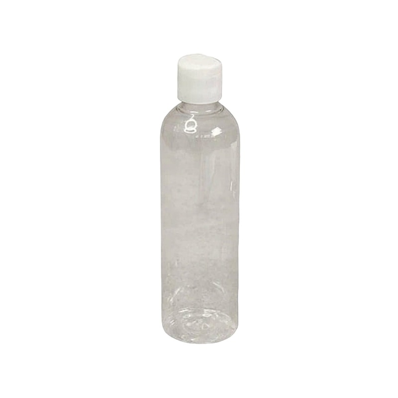500ml PVC Boston Bottle with White Flip Top Lid