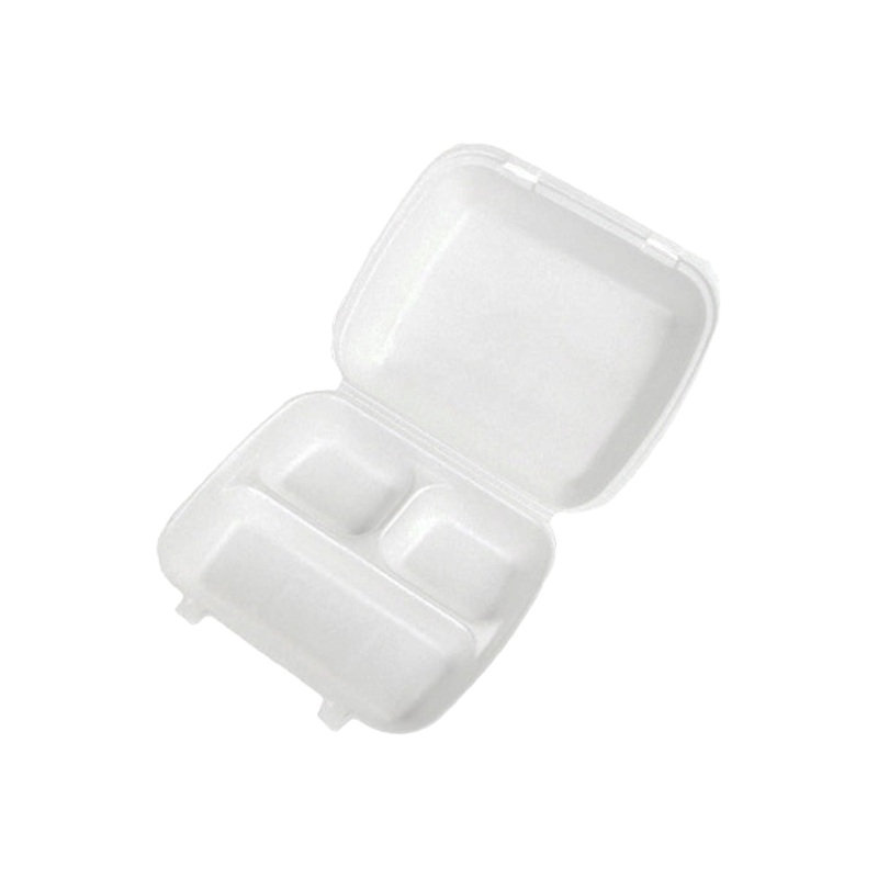 Fomo Food Tray No.53 – 3 Division Clamshell 75pack