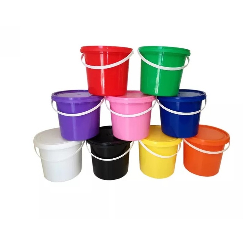 2L Plastic Bucket – Party Bucket Air Tight Lid