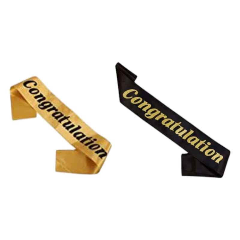Congratulations Party Sash