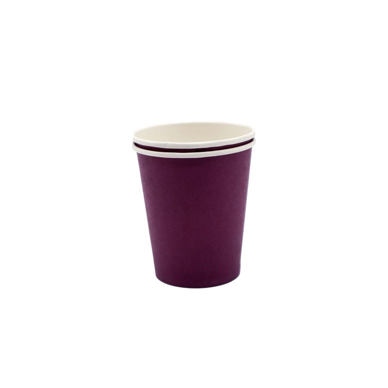 Party Paper Cup Plain Solid Colour