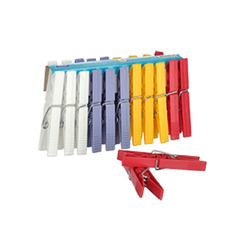 Titiz Plastic Clothing Washing Pegs Cameon 24pcs TP-671