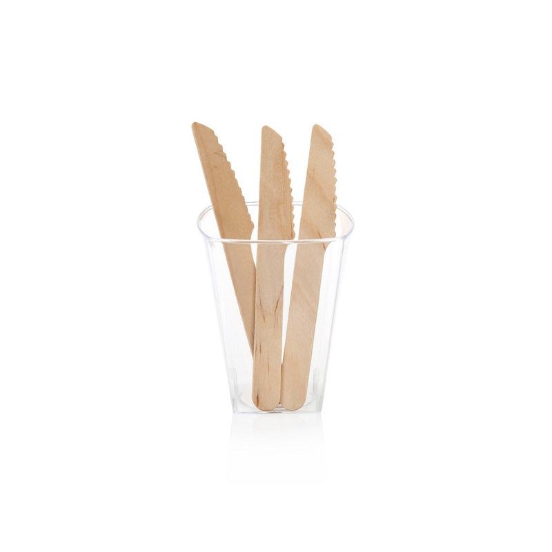 Wooden Disposable Cutlery 140mm 20pcs