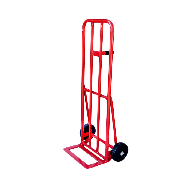 Beverage Trolley Steel Red 1350hx540w