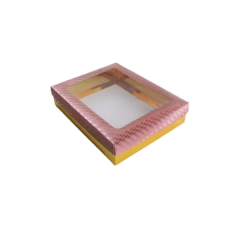 Gift Biscuit Paper Box 24 x 19 x 5cm XPP307 ROSE GOLD