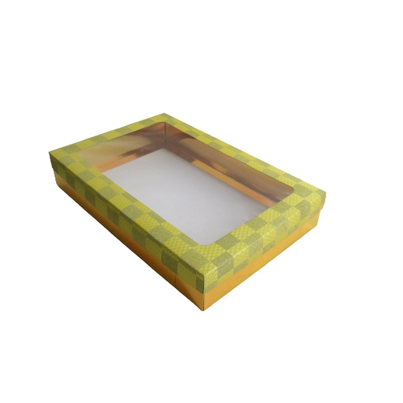 Gift Biscuit Paper Box Rose Gold 20x20x5cm XPP303