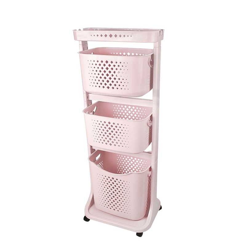Titiz Plastic Basket Organizer No 4 Pink kat Kat TP-750.02