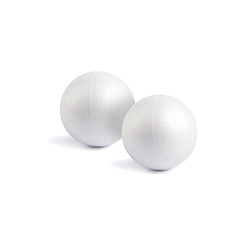 Polystyrene Styrofoam Balls 15cm 4pack