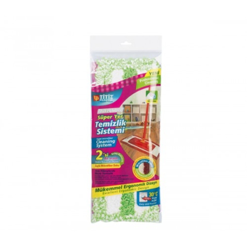Titiz Microfiber Mop Super Cleaning System TP-879