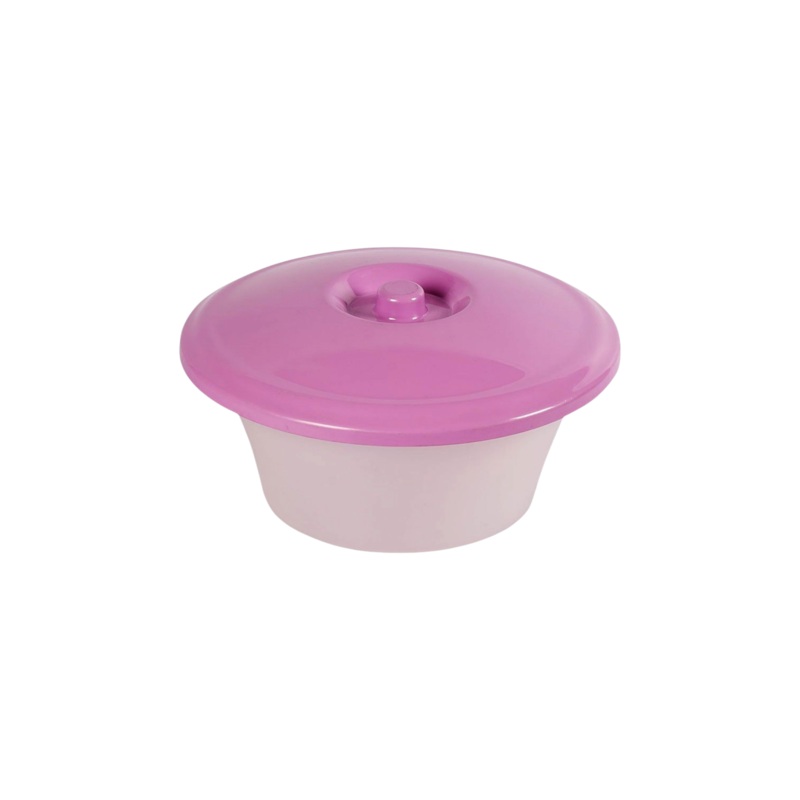 Universal 3.5L Plastic Bowl  Contour Housewares Medium with Lid Buzz