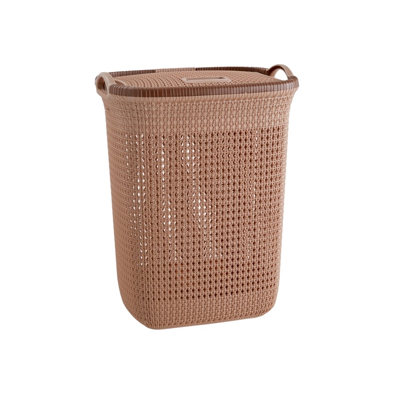 Knit Laundry Basket Bin Formosa