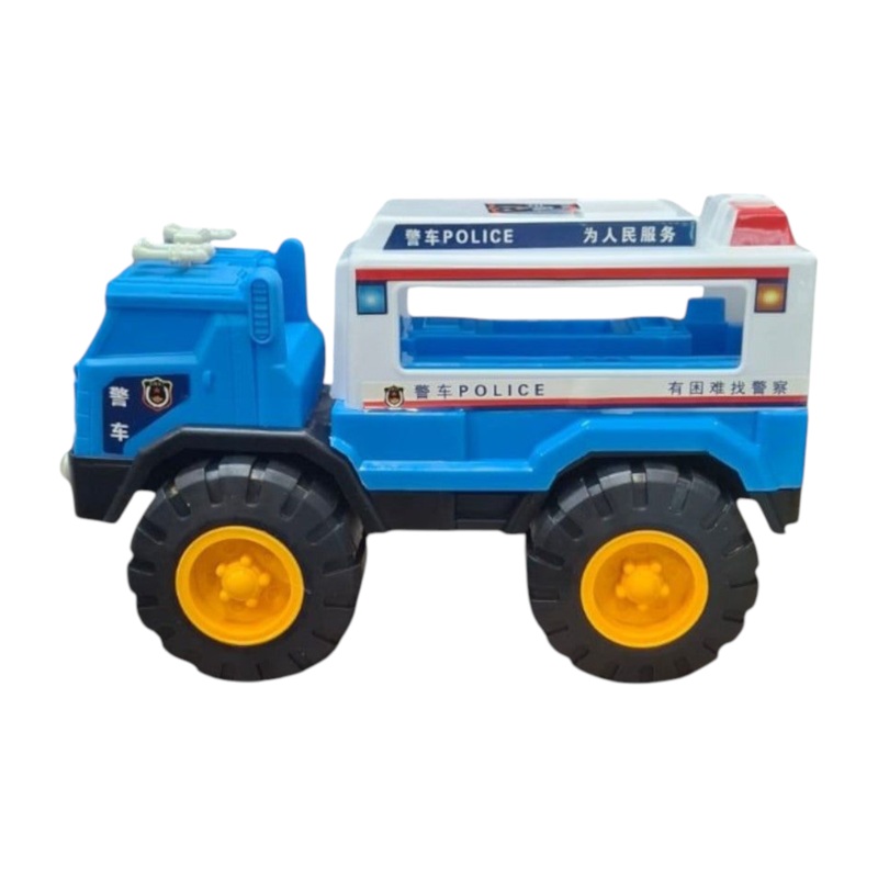 Police Toy Truck 16x25x14cm