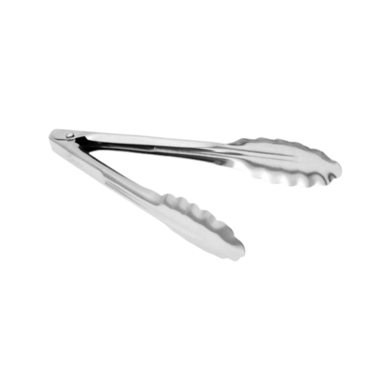 Regent Kitchen Food BBQ Braai Tongs Stainless Steel 250x40x115mm 21435
