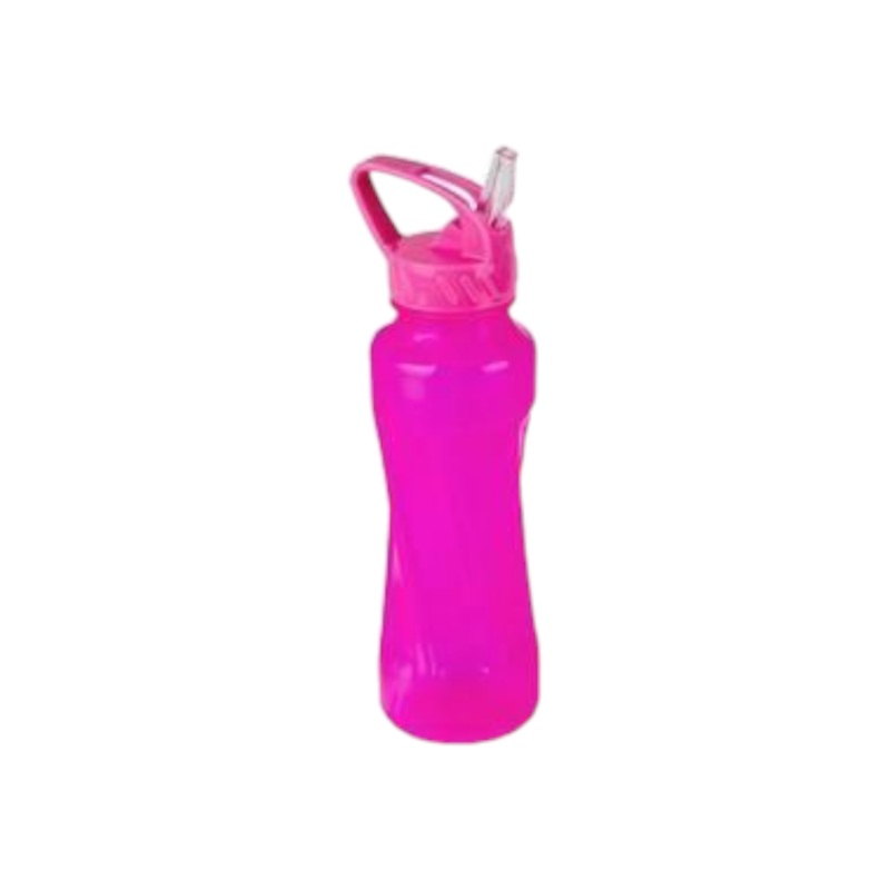 Sports Water Bottle 730ml with Straw Twist Design