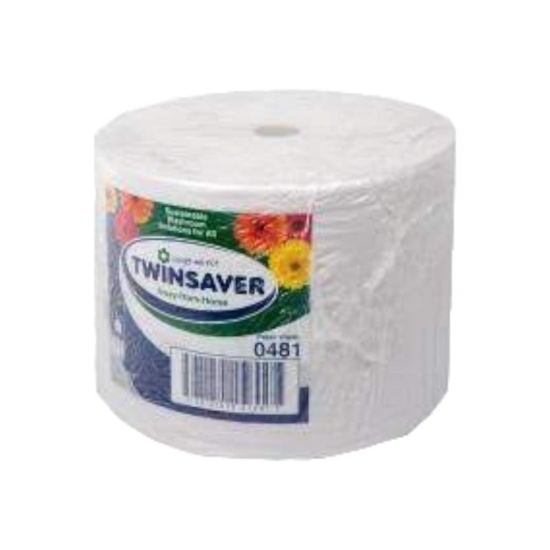 Twinsaver Jumbo Roll Tidy Wipe Eco 200×750 Mini 0481