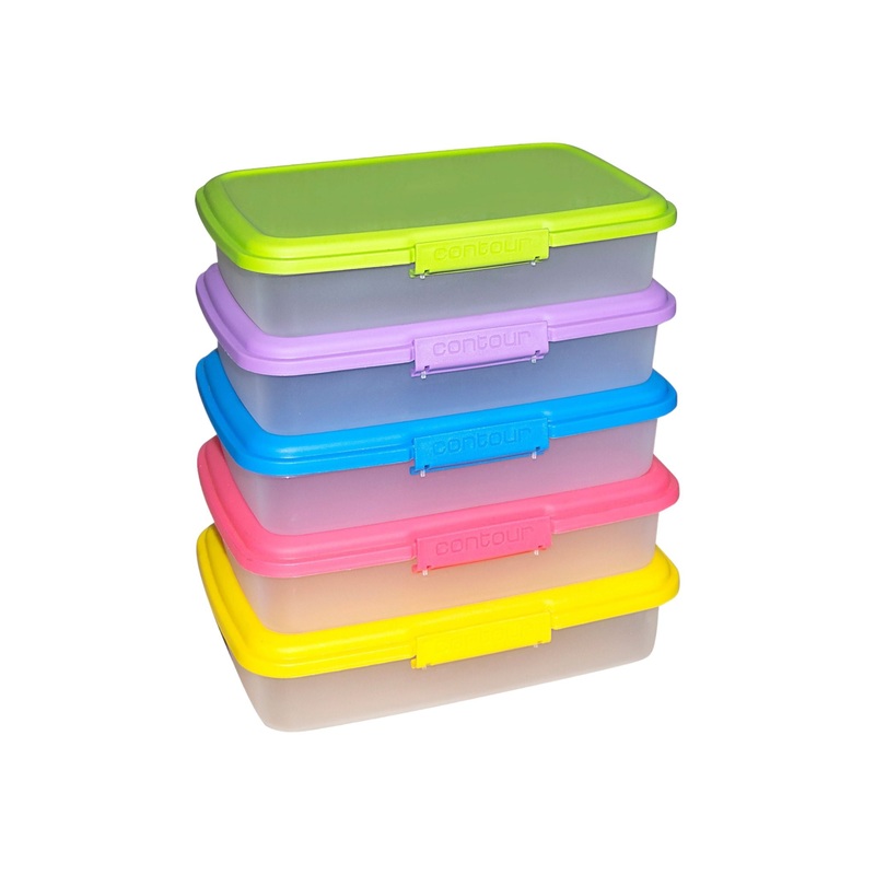 Contour Housewares 1L Lunch Box 1pc Buzz