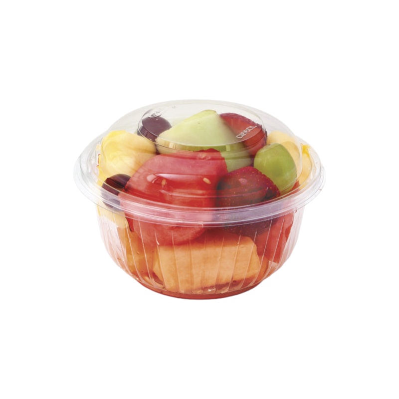 Plastic Disposable Dessert Tubs with Lid – Small Thermos Container 9cmx5cm L42N  Fits G51 Lid 10pack
