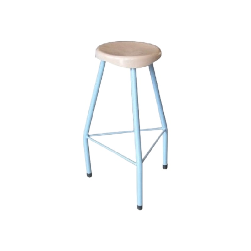 Plastic Lab Stool X690 with Plastic Seat