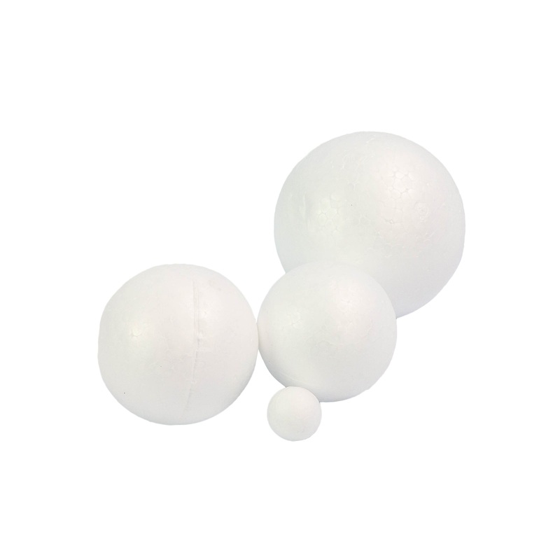 Polystyrene Styrofoam Balls – 10 Balls Assorted