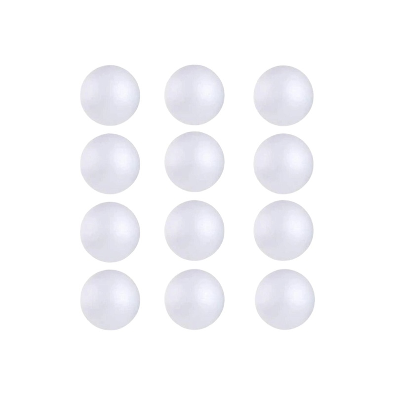 Polystyrene Styrofoam Balls 4cm 12pc