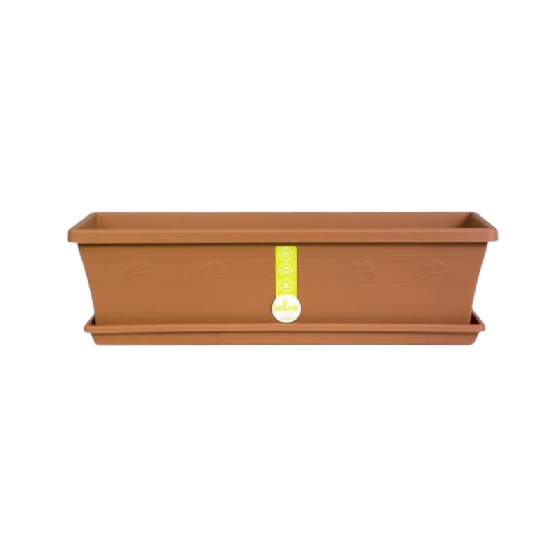 Sebor Nursery Sill Planter 50cm with Clip Saucer