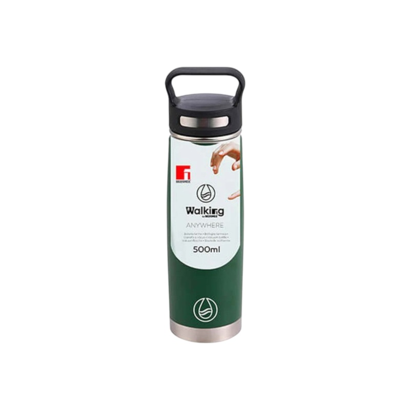 Bergner Vacuum Flask 500ml Green Stainless Steel SGN2197