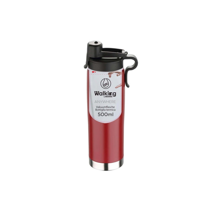 Bergner Vacuum Flask 500ml Red Stainless Steel SGN2195