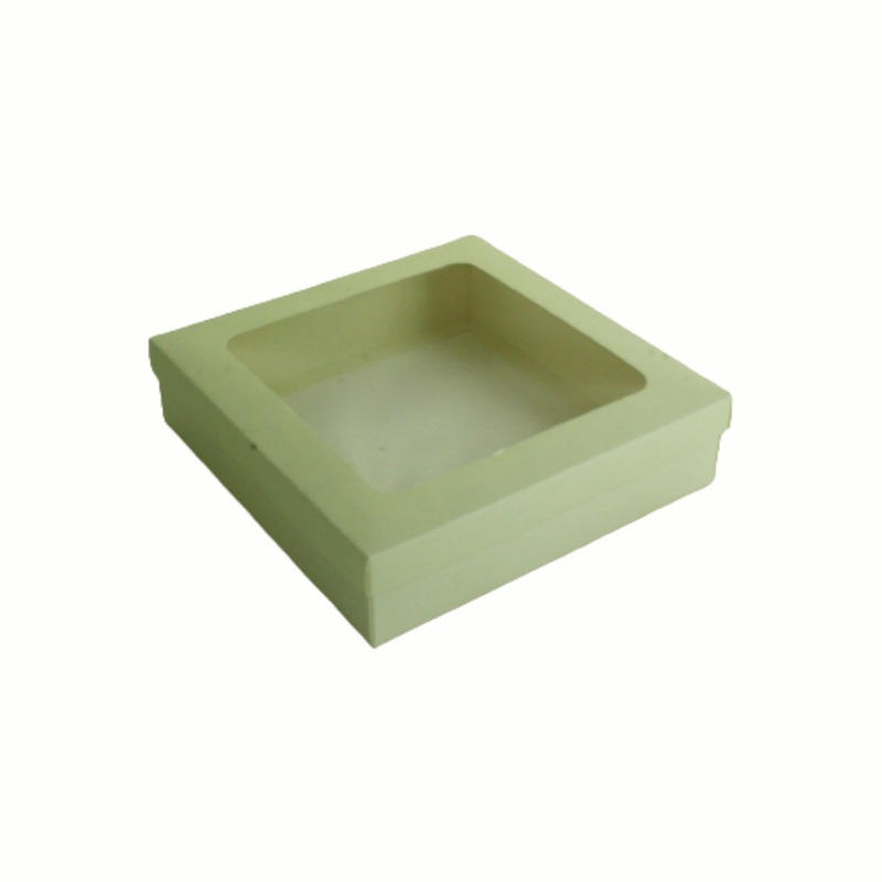 Gift Biscuit Paper Box Beige 20x20x5cm XPP553