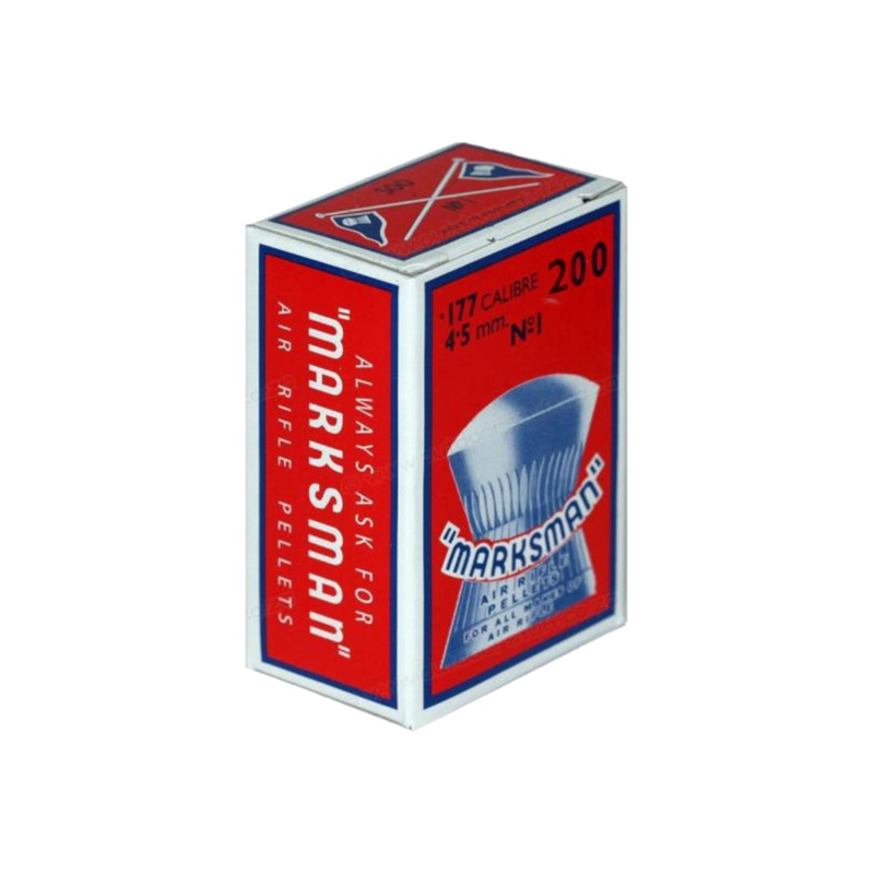 Marksman Blunt Pellets Red Size 177Calibr-4.5mm 200pack