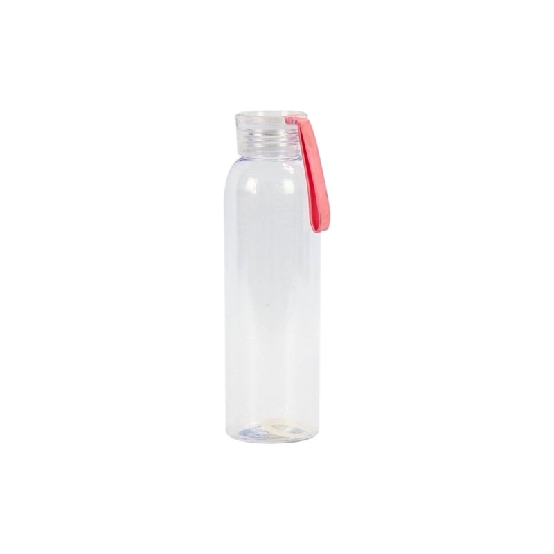 Sports Water Bottle Transparent with Tag Lid