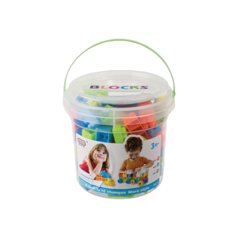 Building Blocks 150pcs with Storage Bucket