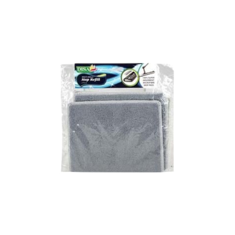 Disa Mop Refill 27-40 Fits Micro Fiber Pads 2pc Set