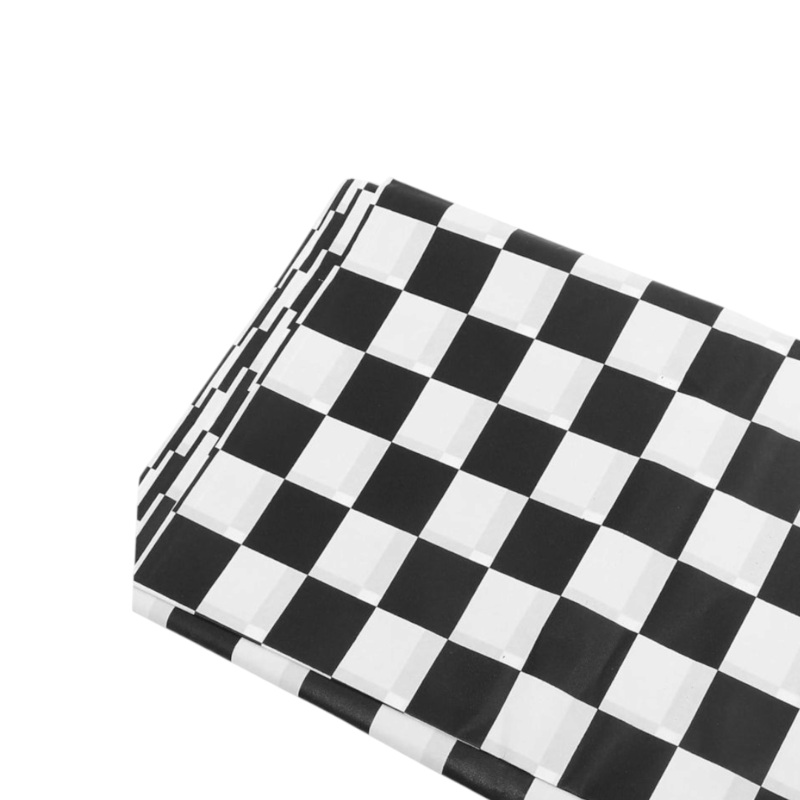 Party Table Cloth Checkered 108x180cm